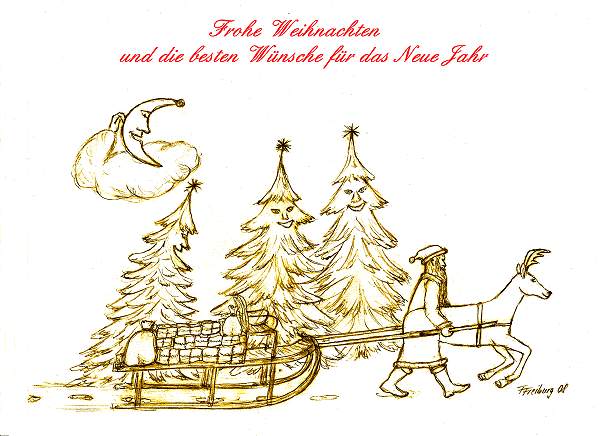 Weihnachtskarte 2008